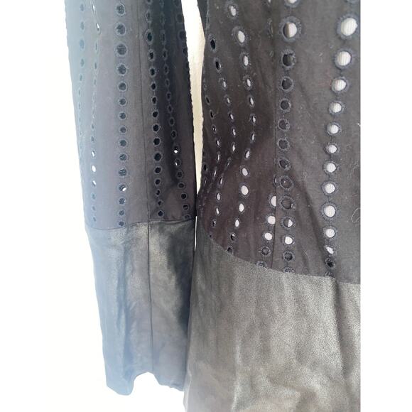 Sachin + Babi for Ankasa Blazer Leather Eyelet Black Size 6 - Picture 2 of 6